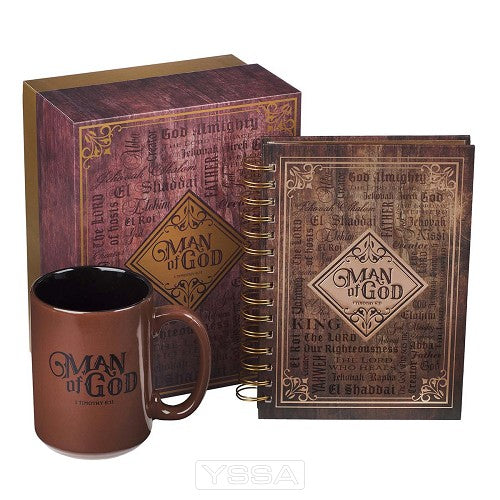 Man of God - Journal & Mug