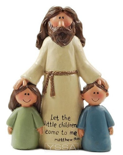 Figurine Jesus with children