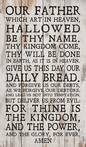 The Lords prayer