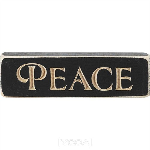 Peace - Engraved Wall/Tabletop Sign - 15