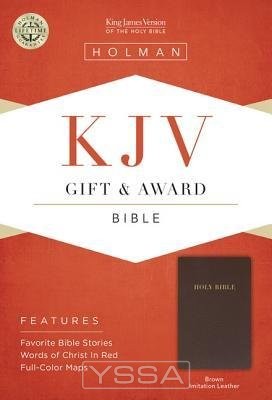 Gift & award bible dark brown