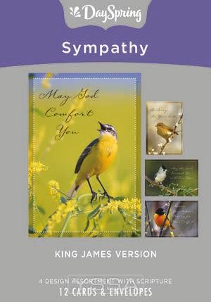 Sympathy - Birds - KJV scripture text