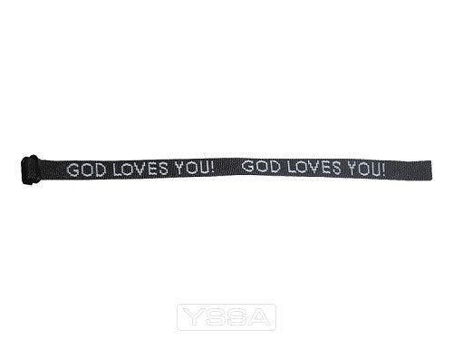 God loves you - Black