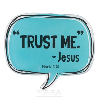 Trust me. Jesus - Blue