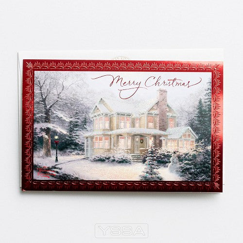 Merry Christmas - Kinkade - 18 cards