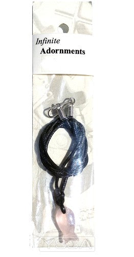 Hanger vis roze quartz