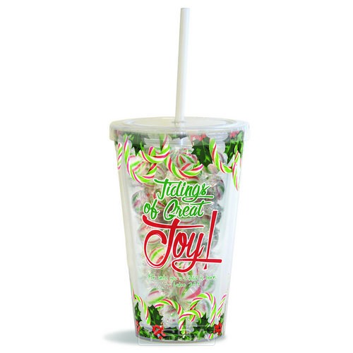 Tidings of great Joy - Filled straw cup