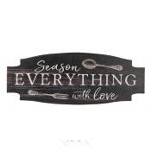 Season everything with love