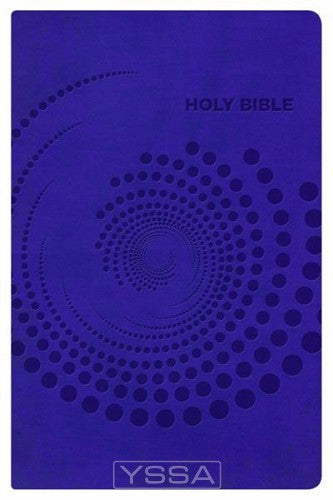 Deluxe gift bible NKJV purple imit. leat