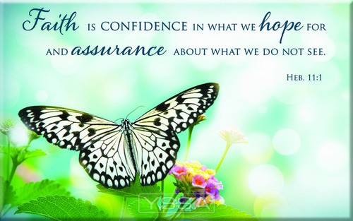 Faith Hope Assurance - Butterfly