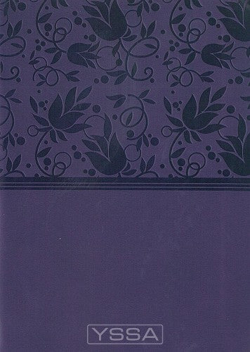 Compact Large Print Ref. Bible - Purple